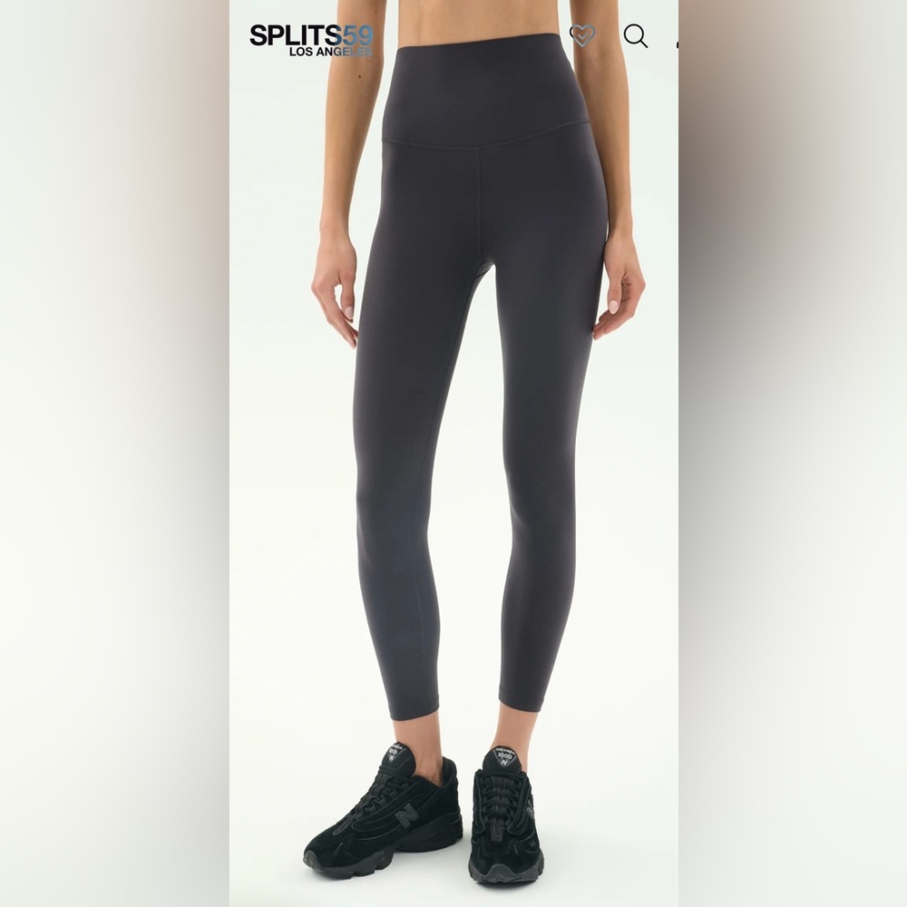 New SPLITS59 AIRWEIGHT SUPER HIGH WAIST 7/8 size XS in Graphite